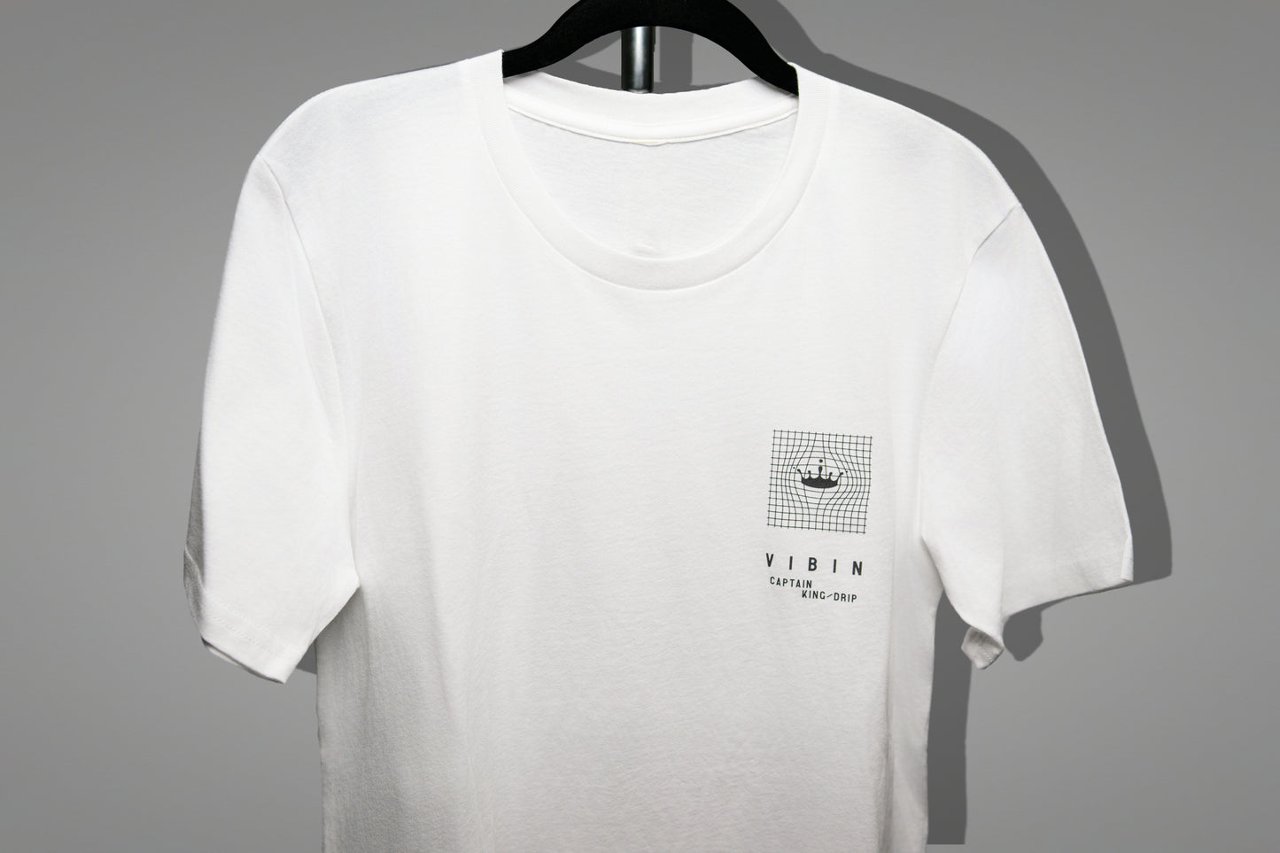 Vibin' Captain King Drip Signature Organic Cotton Tee